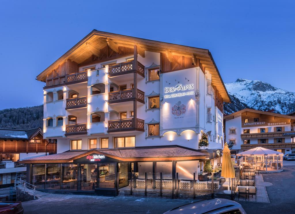 Hotel Des Alpes Замнаун Экстерьер фото